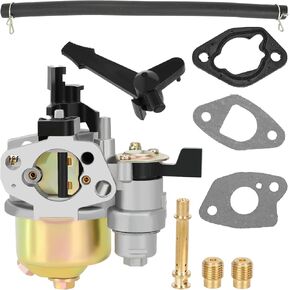 YOXUFA Carburetor Main Jet Assembly for Coleman Mini Bike CT200U CT200U-EX BT200X 196cc 6.5HP Predator 212 224 Baja Warrior MB200 Trailmaster XRX KT196 Go Kart Powersports Parts