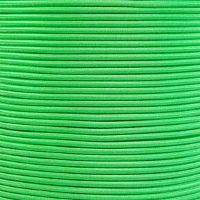 GOLBERG Elastic Shock Cord - 2.5mm, 1/32, 1/16, 3/16, 5/16, 1/8, 3/8, 5/8, 1/4, 1/2 inch Diameter - 10, 25, 50, 100 ft Lengths - Made in The USA (Orange, 2.5mm x 100ft)