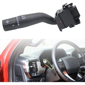 SW-6874 Turn Signal Multi-Function Switch Windshield Wiper Switch Assembly Compatible with 2011-2013 Ford F-150 F-250 F-350 F-450 F-550 Super Duty Replaces# BC3Z-13K359-BA, SW6874, BC3Z13K359BA