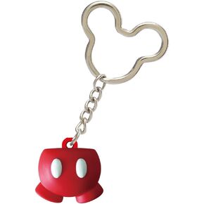 Disney Icon Ball Mickey's Pants Key Ring,Multi-colored,3"