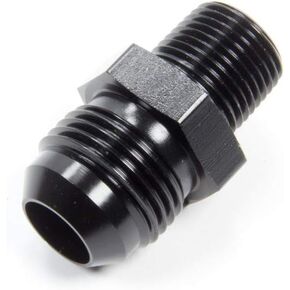 تركيب Aeroquip، محول، مستقيم، 10 AN ذكر إلى 3/8 بوصة NPT ذكر، ألومنيوم، أسود مؤكسد، كل منهما