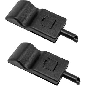 2pcs Interior Front or Rear Side Door Locking Knob Tab 15844616 Compatible with 2007-2014 Chevy Avalanche Silverado Suburban Tahoe, GMC Sierra Yukon, Cadillac Escalade