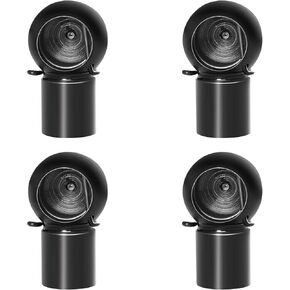 ARANA 10MM Stainless Ball Socket Steel Ball End Fittings, with M8 Thread 4pcs Straight Detachable Lift Support Joint Connector