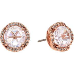 Kate Spade New York That Sparkle Pave Round Large Studs Earrings - Earrings for Women - Pavé Glass Stones