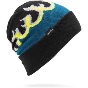Volcom Men's Stone Funk Roll Over Beanie, Cobalt S5