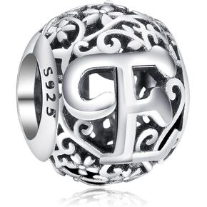 حرف E سحر 925 فضة الأبجدية حبة للأساور تهجئة كلمتك in Kuwait