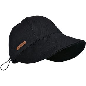 Women Floppy-Cotton-Baseball-Cap Cute-Sun-Hat Sun-Protection Foldable-Visor-Wide-Brim Golf Beach Hiking Fishing Hat
