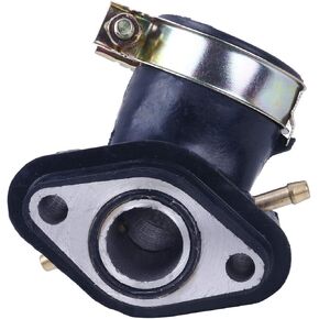 Glixal ATMT1-079-1 139QMB 139QMA Carburetor Intake Manifold Pipe for GY6 50cc Engine Scooter Moped ATV Go Kart (Dual Vaccuum Port)