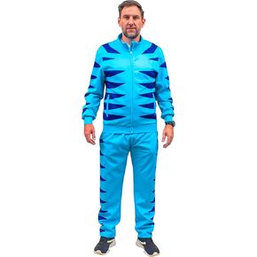 Soccer Coach Tigers Kick and Scream Halloween Costume Jacket and Pants Warm-ups Cosplay