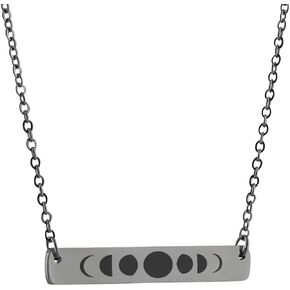 FashionJunkie4Life Sterling Silver Moon Necklaces for Women