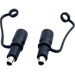 2Pcs DC7909 Female to DC8020 Male Connector Adapters,DC8mm Connector for Solar Panel RV Generator Power Station