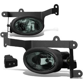 Auto Dynasty Pair Clear Lens Front Bumper Driving Fog Lights Lamps with Switch Replacement for Honda Civic Coupe 2006-2008 in Saudi Arabia
