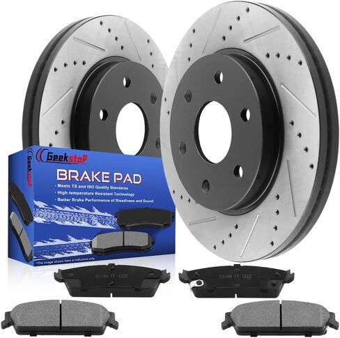 Rear Brake Rotors and Pads for 2007-2013 Chevy Silverado 1500/Avalanche/GMC Sierra 1500, 2007-2014 GMC Yukon/Chevy Tahoe/Suburban 1500/Cadillac Escalade/Escalade ESV EXT in Saudi Arabia