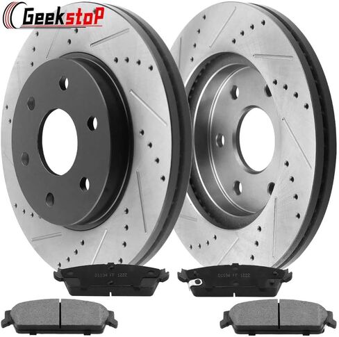 Rear Brake Rotors and Pads for 2007-2013 Chevy Silverado 1500/Avalanche/GMC Sierra 1500, 2007-2014 GMC Yukon/Chevy Tahoe/Suburban 1500/Cadillac Escalade/Escalade ESV EXT in Saudi Arabia