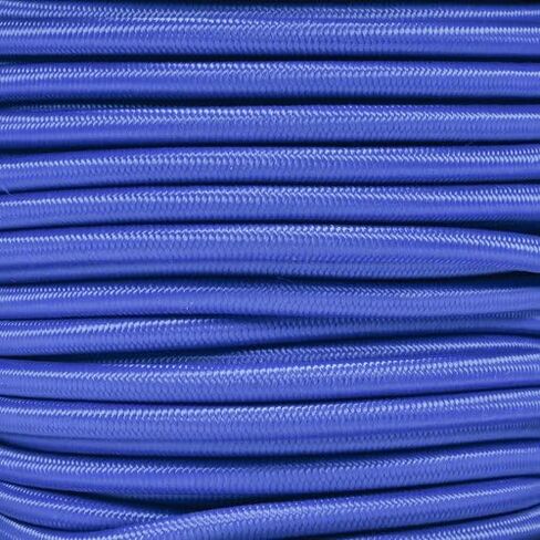 GOLBERG Elastic Shock Cord - 2.5mm, 1/32, 1/16, 3/16, 5/16, 1/8, 3/8, 5/8, 1/4, 1/2 inch Diameter - 10, 25, 50, 100 ft Lengths - Made in The USA (Orange, 2.5mm x 100ft) in Kuwait