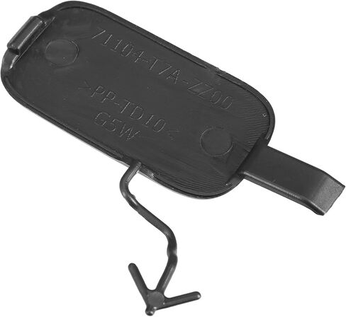 X AUTOHAUX سيارة الجبهة الوفير سحب هوك غطاء لهوندا HR-V HRV 2016 2017 2018 71104-T7A-000 غطاء مقطورة أسود in Saudi Arabia
