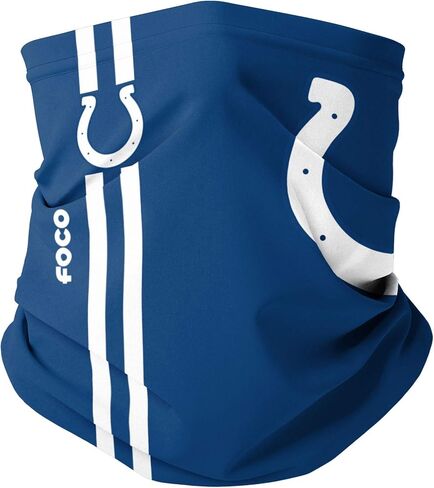 FOCO NFL unisex-child Nfl Team Logo Neck Gaiter Multiuse in Saudi Arabia