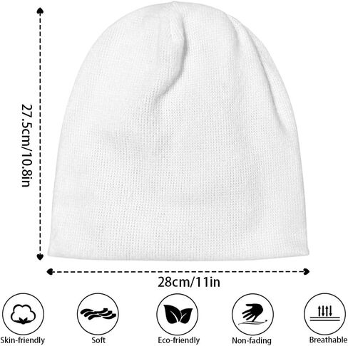 Modysero Comfy Soft Unisex Knitted Slouchy Beanie Hats for School Hiking Camping Dancing Work Camo Beanie in Saudi Arabia