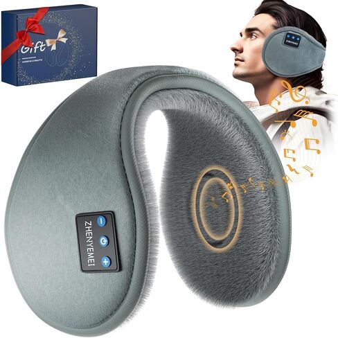 هدايا عيد الحب له، واقيات أذن بلوتوث مع مكبرات صوت وميكروفون عالي الدقة، أجهزة تدفئة الأذن اللاسلكية في الشتاء in Kuwait
