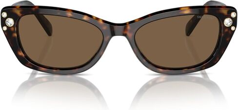 Swarovski Women's Sk6019f Low Bridge Fit Oval Sunglasses in Saudi Arabia