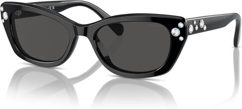 Swarovski Women's Sk6019f Low Bridge Fit Oval Sunglasses in Saudi Arabia
