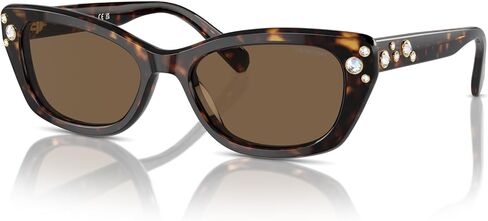 Swarovski Women's Sk6019f Low Bridge Fit Oval Sunglasses in Saudi Arabia
