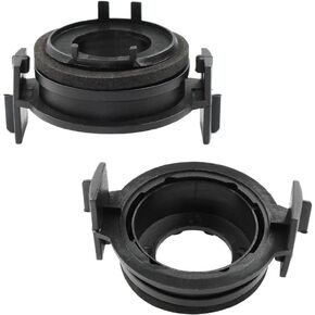 H7 LED Headlight Bulb Retainer Adapter Base Holder Socket for BMW 3 series E46,2Pack