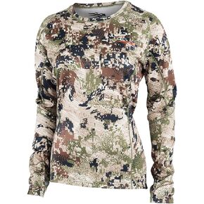 SITKA Gear Women's Core Midweight Camo Long Sleeve T-Shirt