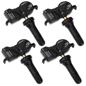 tuhaowa TPMS Sensor 68313387AB Preprogrammed Tire Pressure Monitoring System for 17-23 Chrysler 16-21 Dodge Durango 17-23 Jeep OE#68313387AB 68193586AC 68252493AB- 4Pack