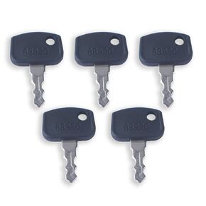 Poweka 68920 Ignition Key Compatible with Kubota Buggy RTV 500 900 B26 BX1860 BX2360 ZD321 ZD323 Cart Truck Tractor Mower