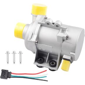 Dasbecan Electric Engine Water Pump Compatible with BMW 128i 328i 325i 528i 530i Z4 X3 X5 E90 N52 Replaces# 11517521584 11517546994 11517563183 11517586924 11517586925