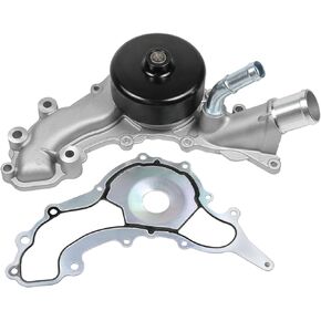 AW6169 Water Pump with Gasket Compatible with Chrysler 200 300 Town & Country, Dodge Avenger Challenger Charger Durango Journey Grand Caravan, Ram 1500, Jeep Grand Cherokee, VW Routan, 3.6L V6