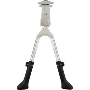 Lumintrail Center Mount Bike Double Leg Kickstand - Adjustable Height Bike Kick Stands for 24, 26, 27.5, 29 Inch Adult Bikes - Perfect for Cruiser, Road and Hybrid Bike