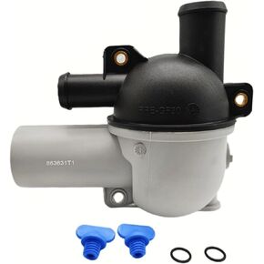 AnyLikely 863631T1 Water Housing Assy Distributor for Mercury MerCruiser Stern Drives 4.3 5.0 5.7 6.2L V6 V8 Engines with Manual Drain Plugs 863802T2 863444T2