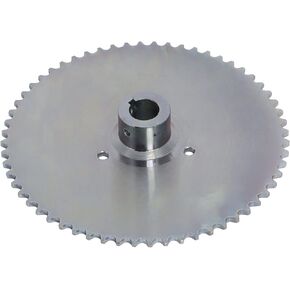 60 Tooth Go Kart Live Axle Sprocket for 40,41,420 Chain, 1" Bore, 1/4" Key Way, for compatible with Yerf-Dog, Murray Go Karts