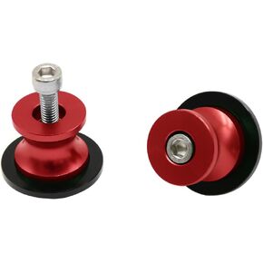 2pcs M8 X1.5 Motorcycle Swing arm Sliders Spools, Fit with Kawasaki Z900 Z800 B.M.W S1000/R/RR Suzuki SV650 V-strom 650 Bandit GSF 600 650 1200 1250 DL650 DL1000 (Black) in Kuwait