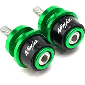 8MM Swingarm Spools slider Fits For Kawasaki Ninja 650 2017-2023 ZX-6R/ZX636 2014-2023 NINJA 400 Z400 2018-2023 NINJA 1000SX 2020-2023 Motorcycle Accessories Stand Screws