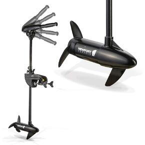 Newport X-Series 40lb Thrust Transom Mounted Saltwater Electric Trolling Motor w/LED Battery Indicator (36" Shaft)