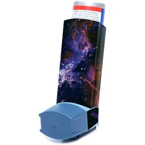 MightySkins Skin Compatible with Ventolin HFA Asthma Inhaler - Andromeda | Protective, Durable, and Unique Vinyl Decal wrap Cover | Easy to Apply, Remove, and Change Styles | Made in The USA