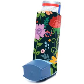 MightySkins Skin Compatible with Ventolin HFA Asthma Inhaler - Cartoon Bloom | Protective, Durable, and Unique Vinyl Decal wrap Cover | Easy to Apply, Remove, and Change Styles | Made in The USA