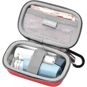 RLSOCO Carrying Case for Adults and Kids Asthma Inhaler - Black (Case Only)