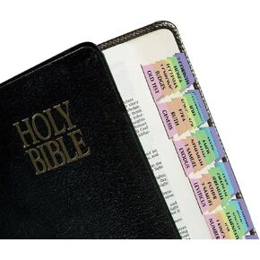 Tabbies Rainbow Bible Indexing Tabs, Old & New Testaments, 80 Tabs Including 64 Books & 16 Reference Tabs, Multi-Colored (58346), Rainbow Colored