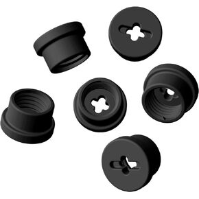 6pcs Bladder Valve Screws for Riddell Speedflex and Speed Icon, Valve Retainer Caps for Riddell Speedflex Helmet,Bladder Retainer Football Helmet