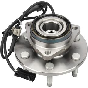 4WD Only DRIVESTAR 515036 Front Wheel Hubs & Bearing Assembly 6 Lugs 4x4 AWD w/ABS for Chevrolet 2002 03 04 05 06 Silverado/Suburban/Avalanche 1500 Tahoe GMC Sierra Savana Cadillac Escalade