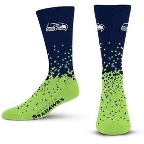 For Bare Feet Kids' Spray Zone Crew Sock NFL Youth