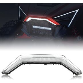 SAUTVS Front Accent Light for RZR PRO XP, LED Center Grill Light Front Signature Light for Polaris Polaris RZR PRO XP/ XP4/ RZR PRO R/RZR Turbo R Accessories 2020-2024(1PCS, Replace #2884346)