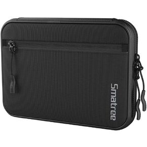 Smatree Electronic Organizer Travel Universal Case Gadget Gear Storage Pouch Compatible with 8.3inch iPad Mini 6/7.9 inches iPad Mini/Apple Pencil/iPhone 13/13Pro /iPhone 12, Tablet Sleeve Bag