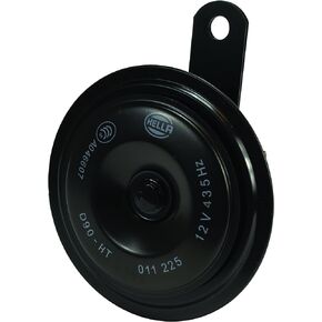 HELLA 011225871 Black 92mm 12V BX Disc Horn Kit (Universal Fit)