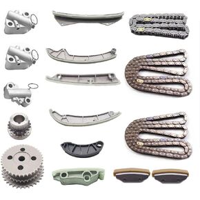 AUCERAMIC TK729 Engine Timing Chain Kit Compatible with 2008-2014 Subaru Tribeca 2010-2015 Subaru Outback Legacy 3.6L H6 DOHC 24V EZ36D 13144-AA110