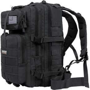 Seibertron Motorbike Backpack Motorcycle Bag Outdoor Sports Riding Package Black 37L